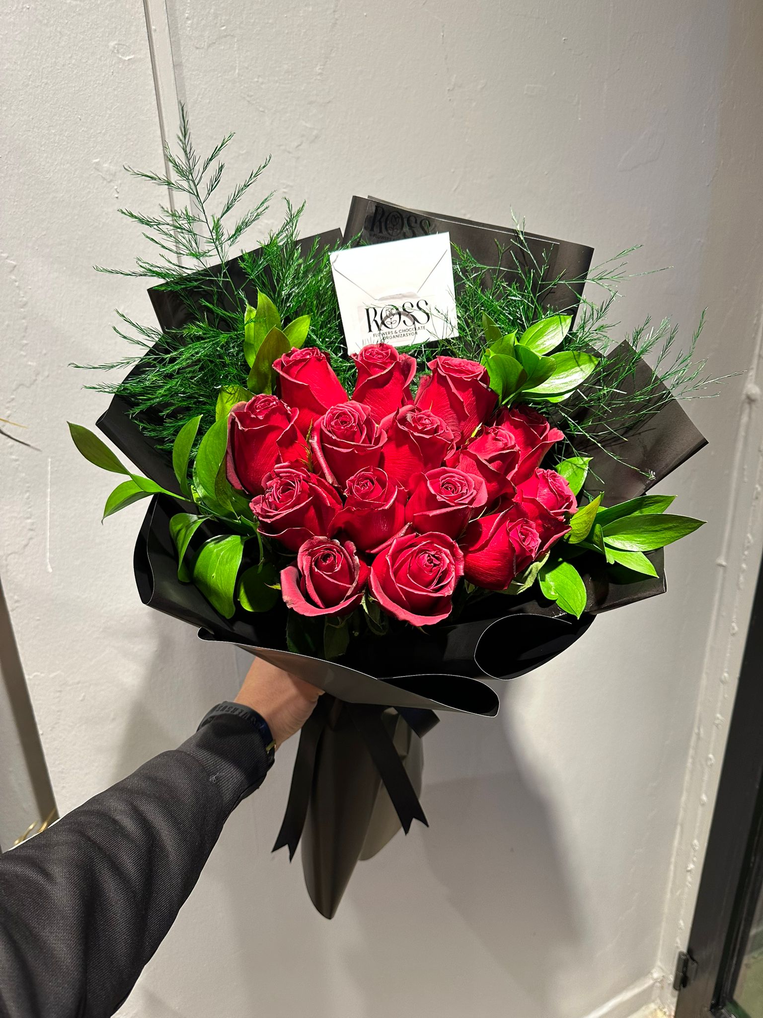 15'li Kırmızı Gül Buketi